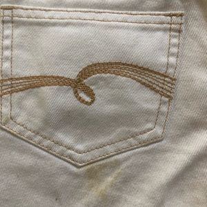 Justice Bottoms - girls jean shorts with red white and blue Justice Bottoms - girls jean shorts with red white and blue
